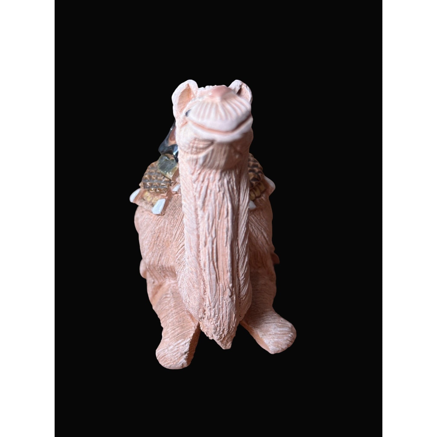 Artesania Rinconada Camel Figurine With Saddle Retired