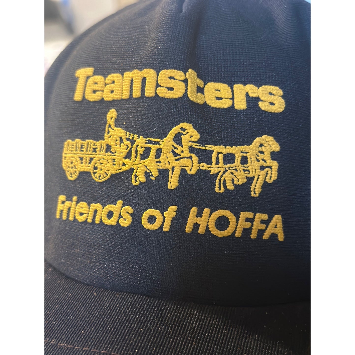 Teamsters "Friends Of HOFFA" mesh Trucker Hat By New Era Union