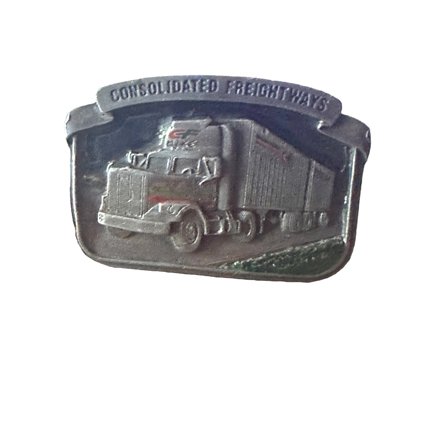 1988 Tonkin Inc. Consolidated Freightways Truck Belt Buckle