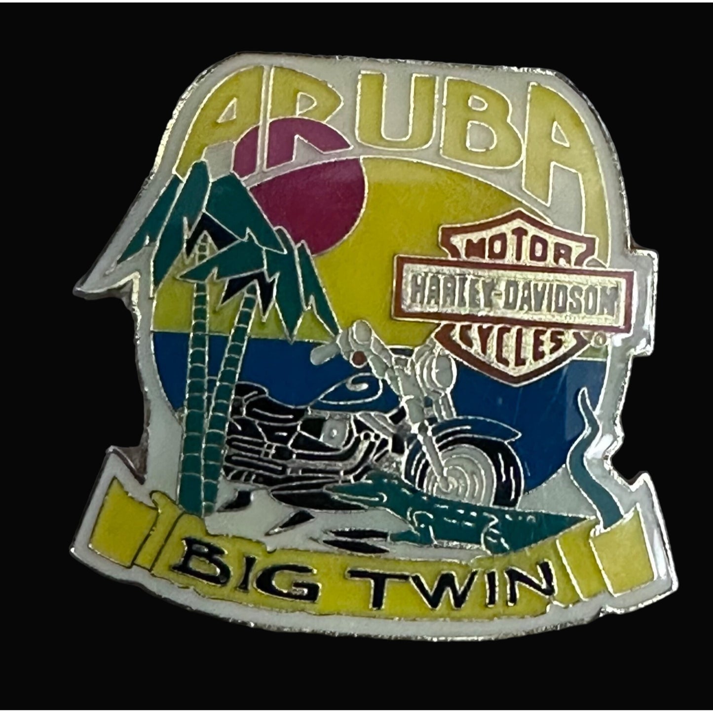 Harley Davidson Aruba Pin