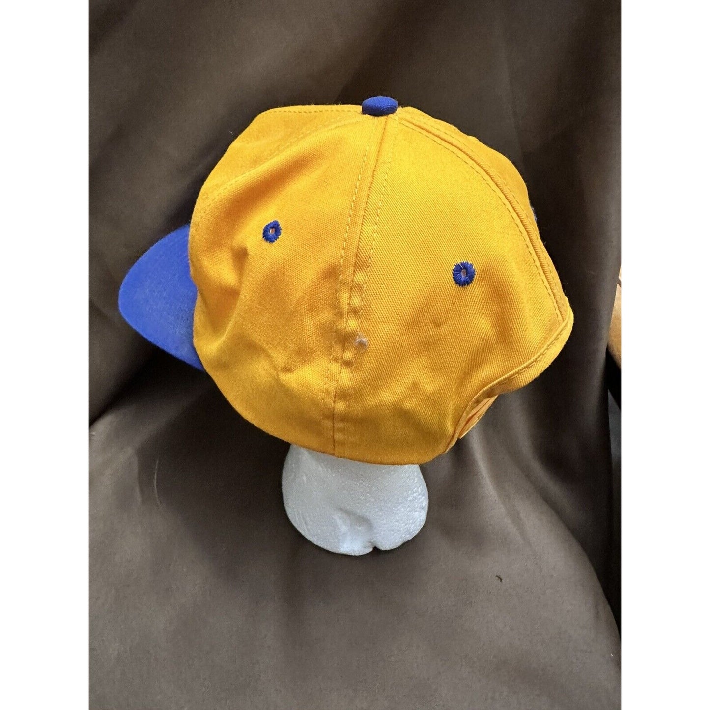 VTG K-PRODUCTS MILLER LITE COWBOYS SUPER BOWL XXVIII 28 YELLOW SNAPBACK HAT USA