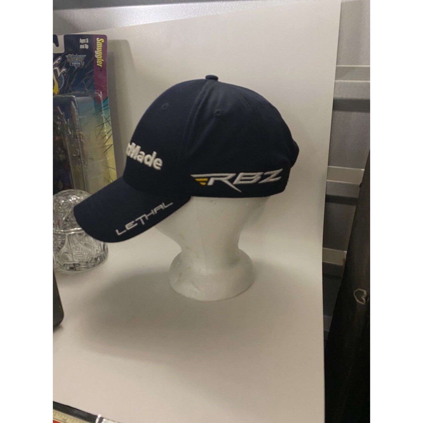 TaylorMade RBZ Lethal Golf Navy Blue Adjustable Baseball Cap Hat