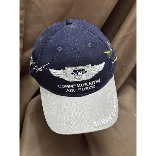 Ghost Squadron Commemorative Air Force CAF Bomber Command Cap Hat All Over Print