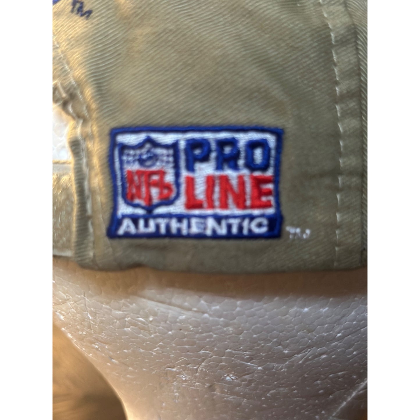 Dallas Cowboys NFL Pro Line Snapback Hat Sports Specialties Tan & Blue