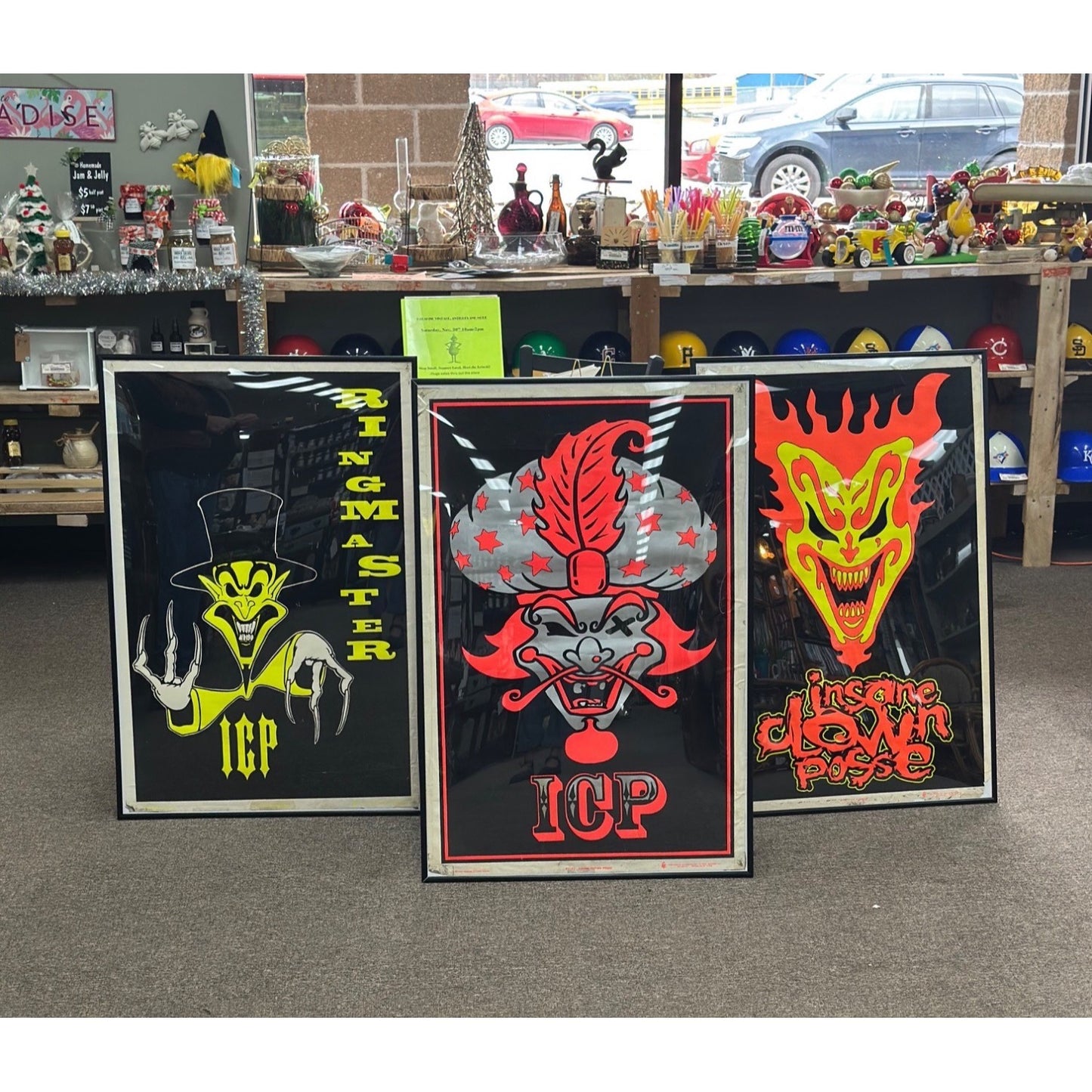 Insane Clown Posse ICP Posters Ringmaster & Clown Theme Framed Wall Art