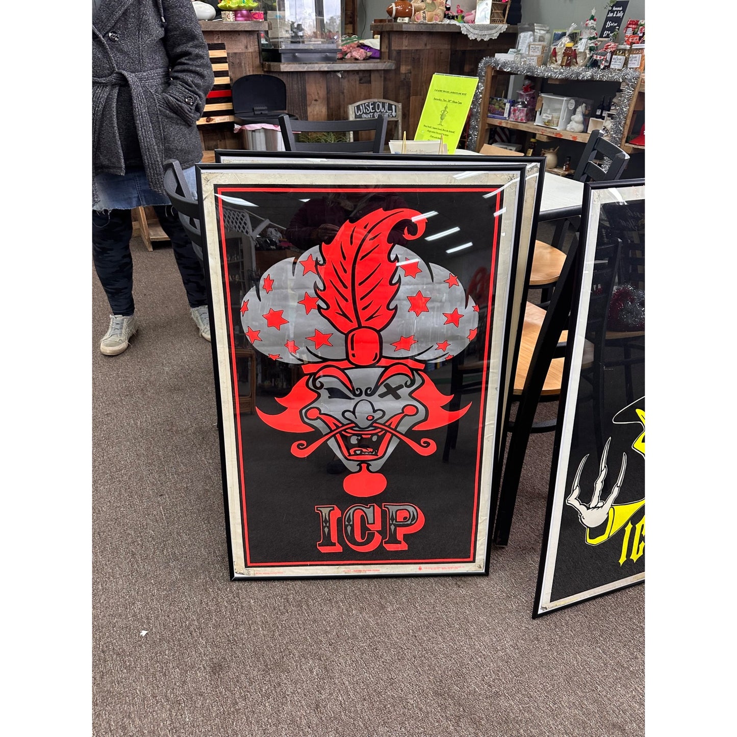 Insane Clown Posse ICP Posters Ringmaster & Clown Theme Framed Wall Art