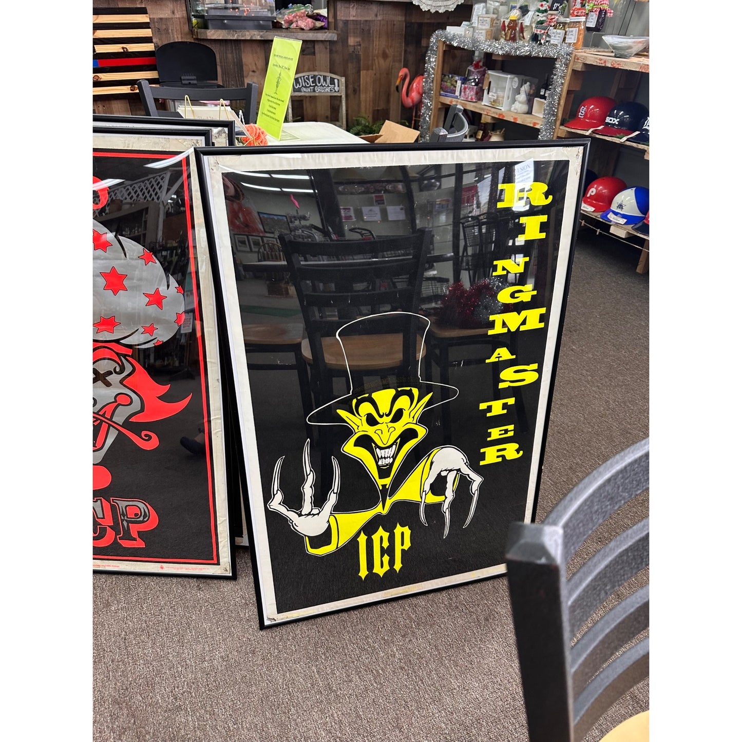 Insane Clown Posse ICP Posters Ringmaster & Clown Theme Framed Wall Art