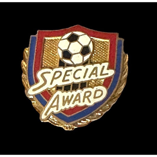 Soccer Special Award Enamel Pin Badge