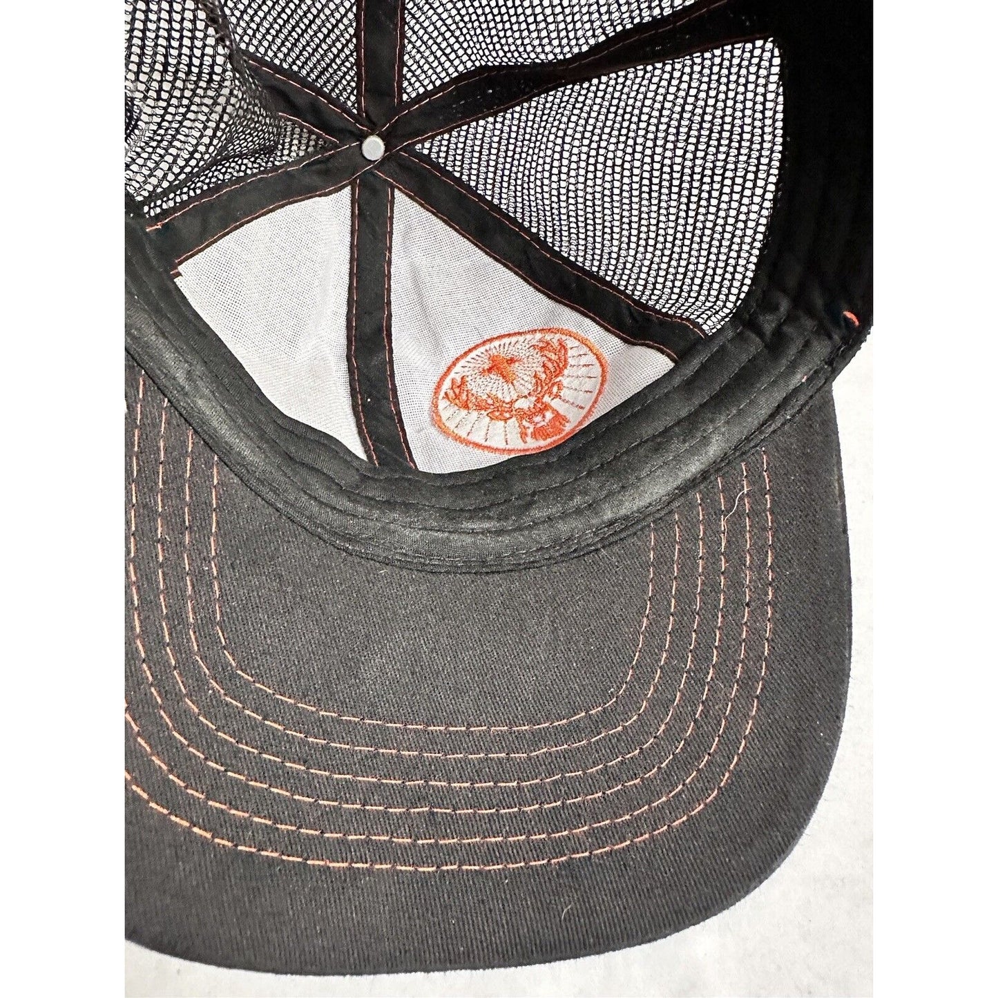 Jagermeister Adjustable Mesh Snapback Embroidered Logo Trucker Baseball Cap Hat