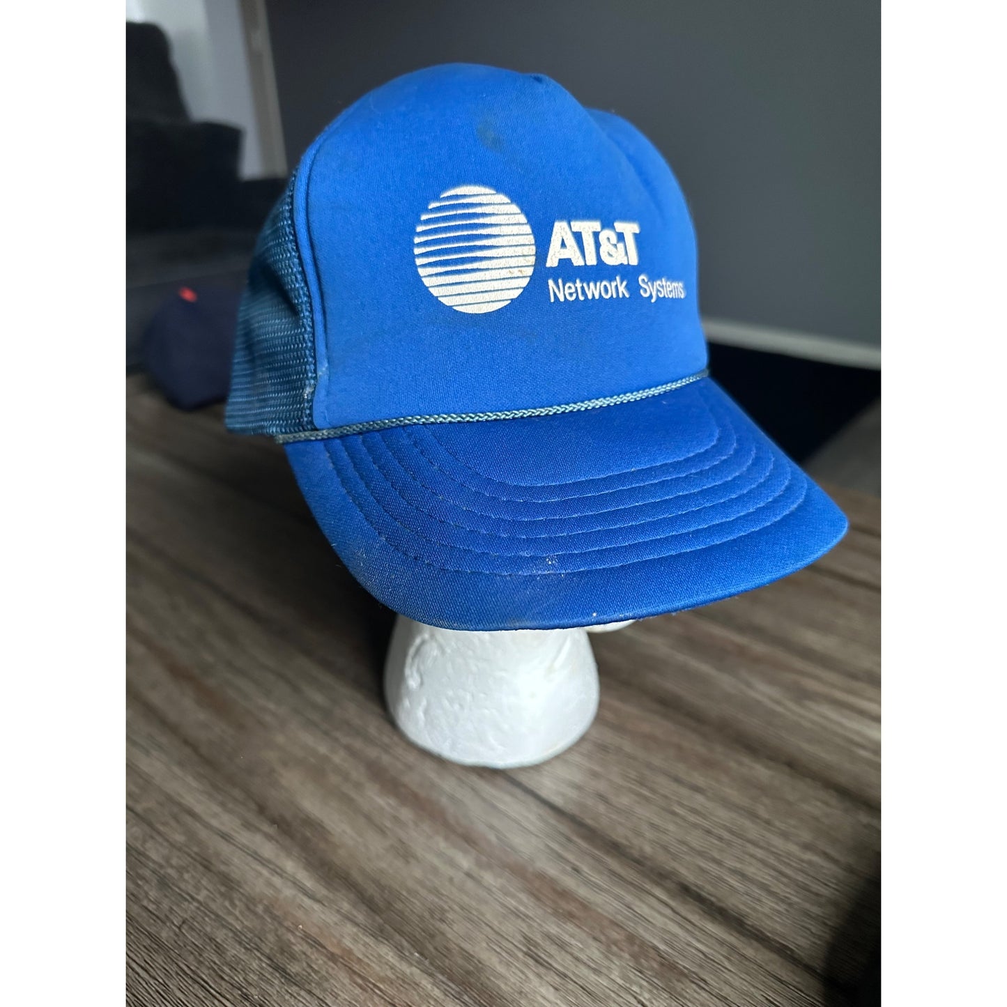 AT&T Network Systems Mesh Trucker Hat By Headmost communications