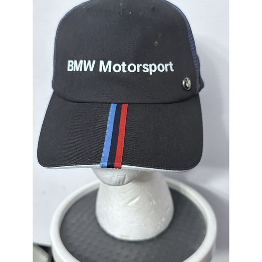 Puma BMW Motorsport Baseball Cap Adjustable Sport Black Unisex + Hat Pin