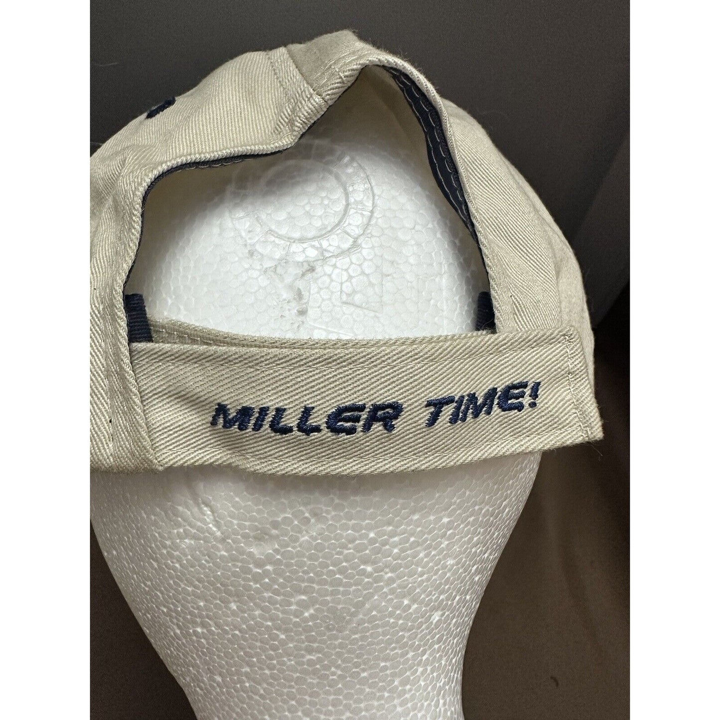 Miller Lite Beer Hat Bio-domes 2003 Cap Lager Bar Miller Time Embroidery