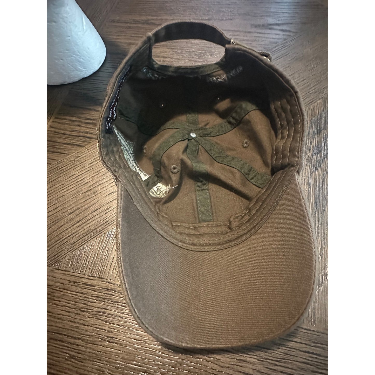 Alaska Cap By Arctic Circle Enterprises LLC - Embroidered Brown Men's Hat Fish Design & Adjustable Strap