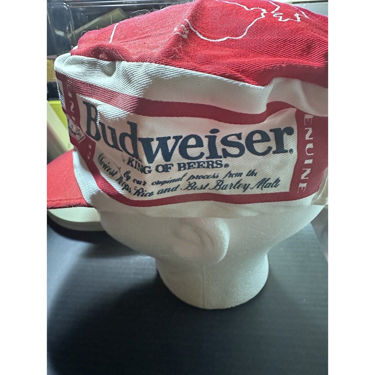 Budweiser Michigan "This Buds For You" Cap King of Beers Painter