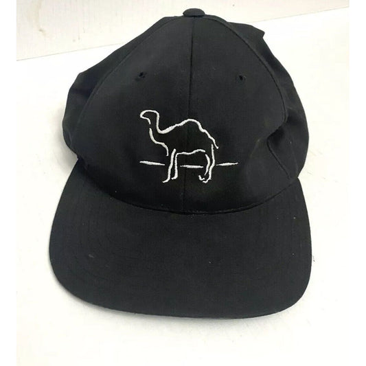 Camel Cigarette Tobacco 90’s Baseball Cap Hat Black Embroidered Snapback