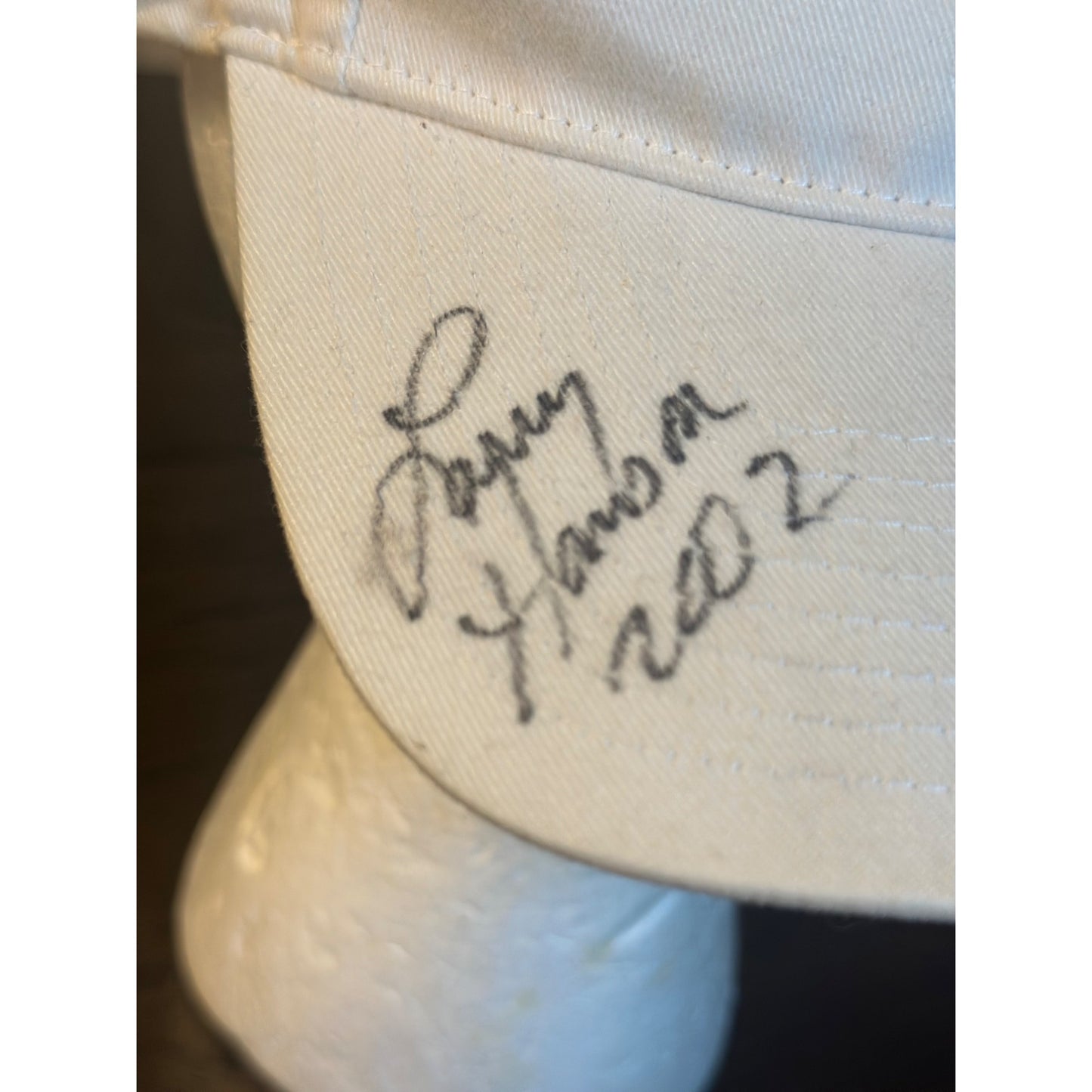 Michigan Wolverines Autographed Cap Signatures Adjustable Strap 2002