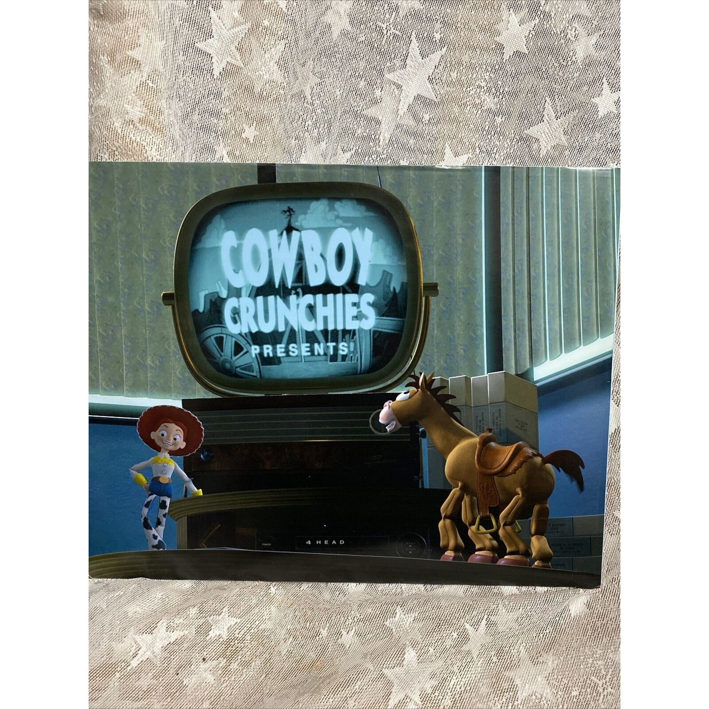 Disney Toy Story 2 Cowboy Crunchies Lithograph 2000 for Framing