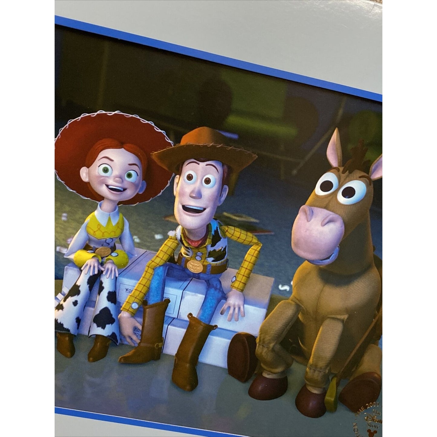 Disney Toy Story 2 Cowboy Crunchies Lithograph 2000 for Framing