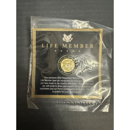 Republican National Committee 2022 Life Member Lapel Pin