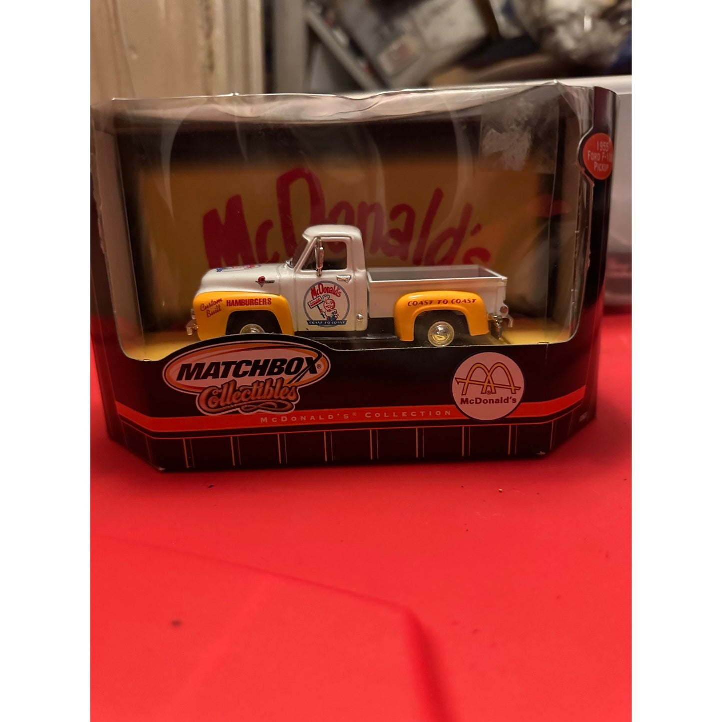 Matchbox Collectibles McDonalds Collection 1956 Ford F-100 Pickup Die-Cast Toy Truck Traditional Scale