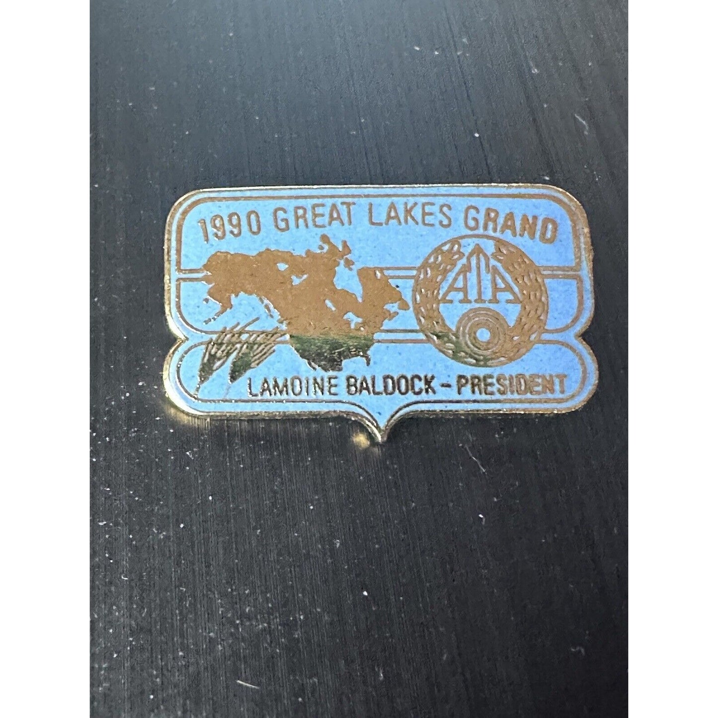 13 ATA Great Lakes Grand American Trap Shoot Pin Presidents 1987-1993 Southern