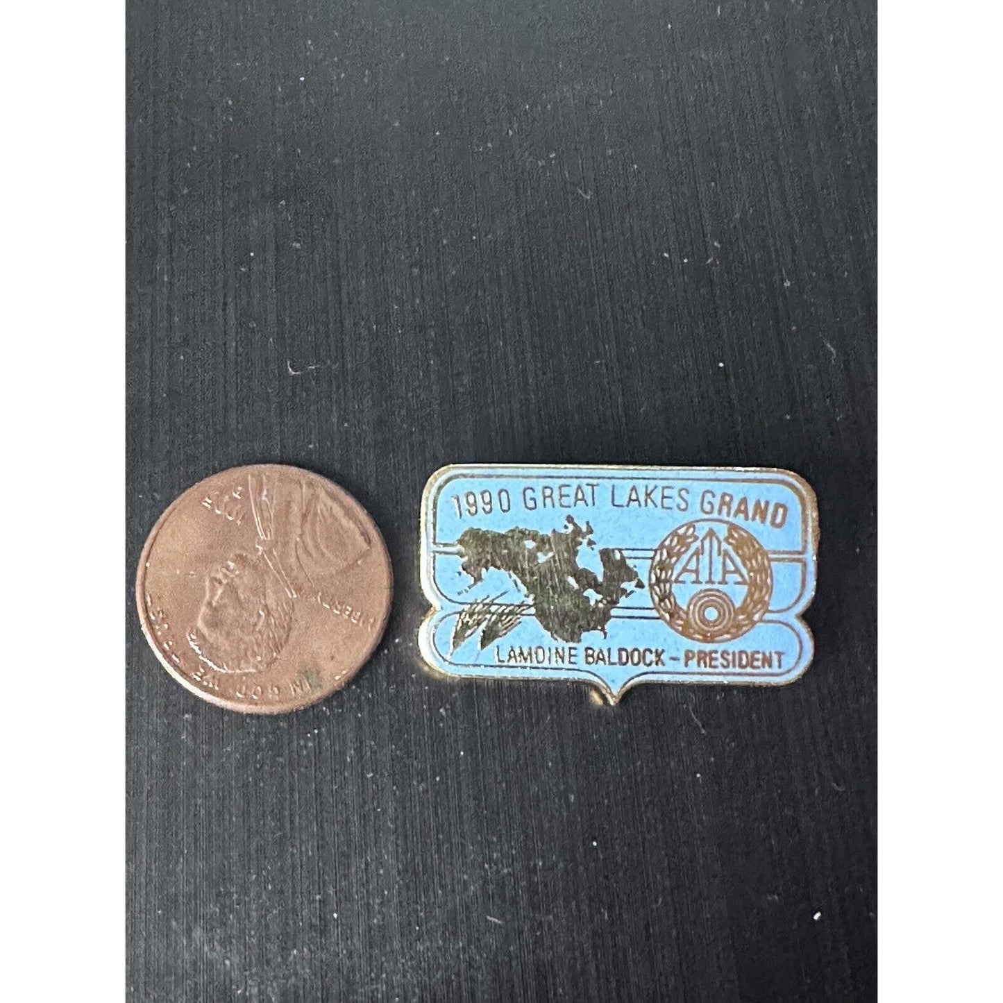 13 ATA Great Lakes Grand American Trap Shoot Pin Presidents 1987-1993 Southern