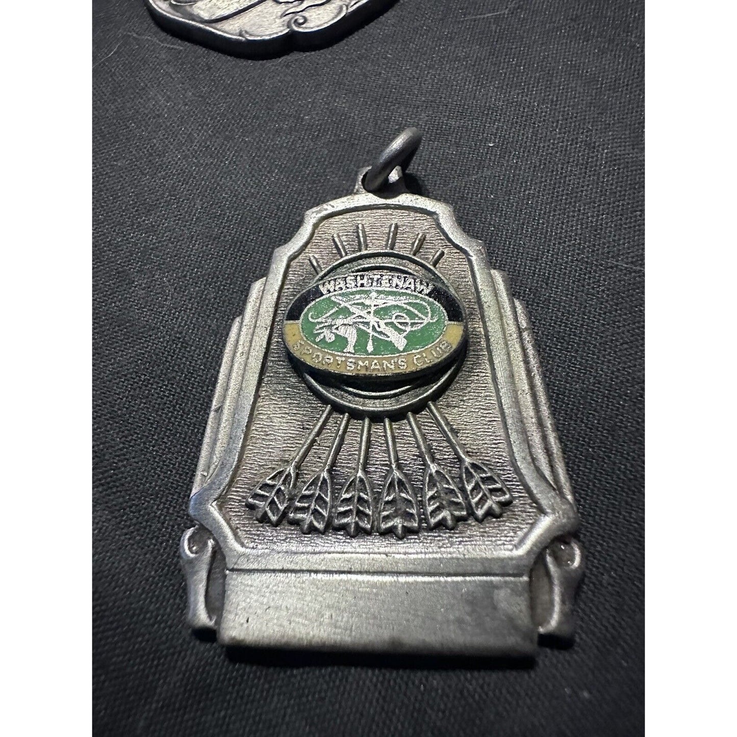 Washtenaw Sportsman club Ypsilanti Michigan Archery Medal Award Pendant