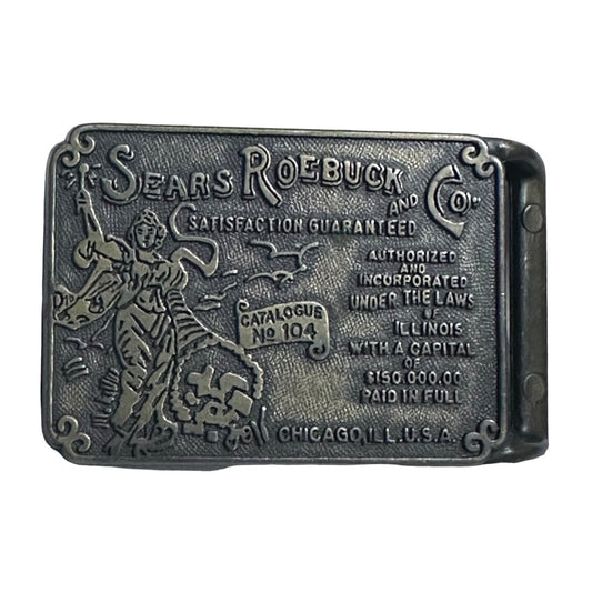 Sears Roebuck & Co. Belt Buckle - Satisfaction Guaranteed