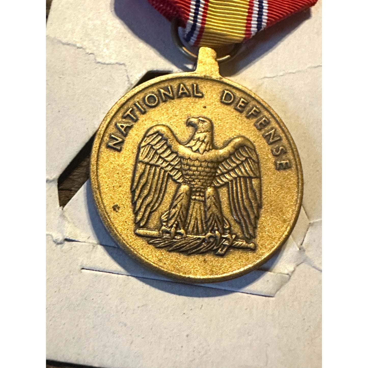 National Defense Service Medal & Ribbon Set