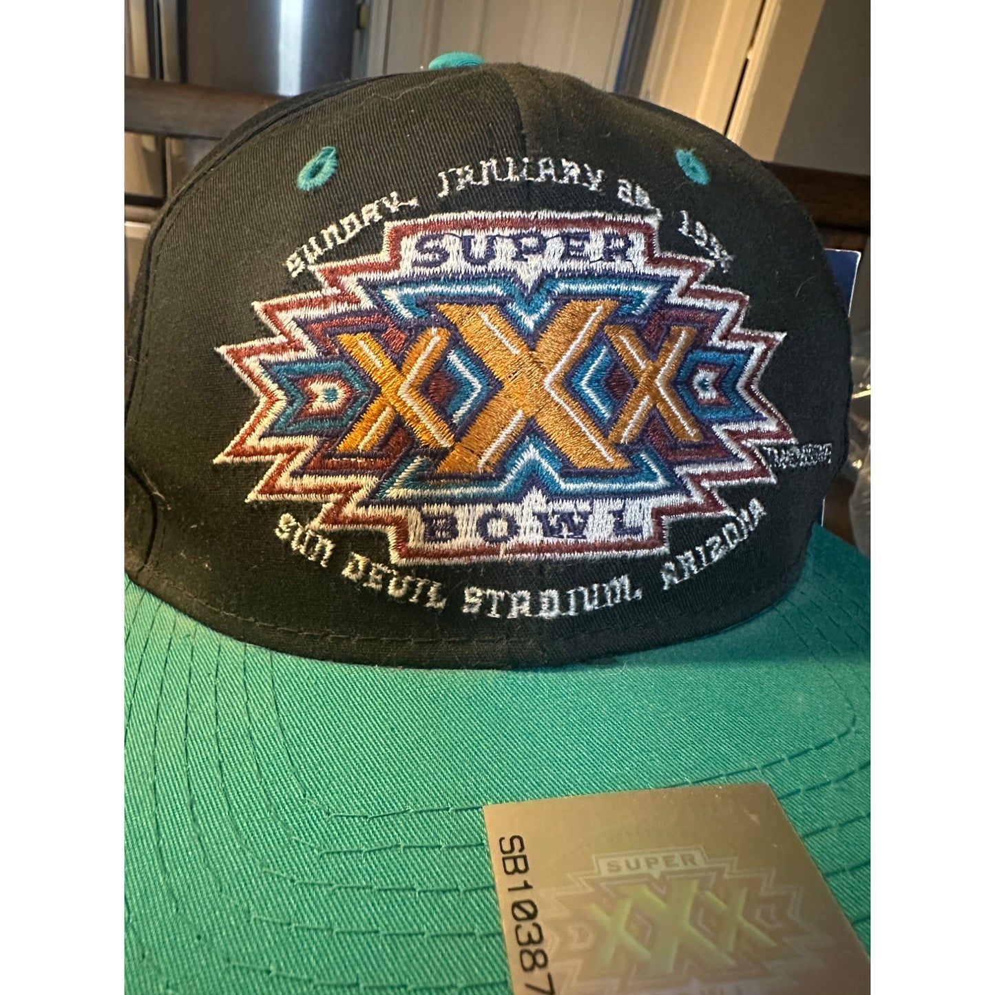 Super Bowl XXX sundevil stadium Arizona Snapback Hat American Needle 1995