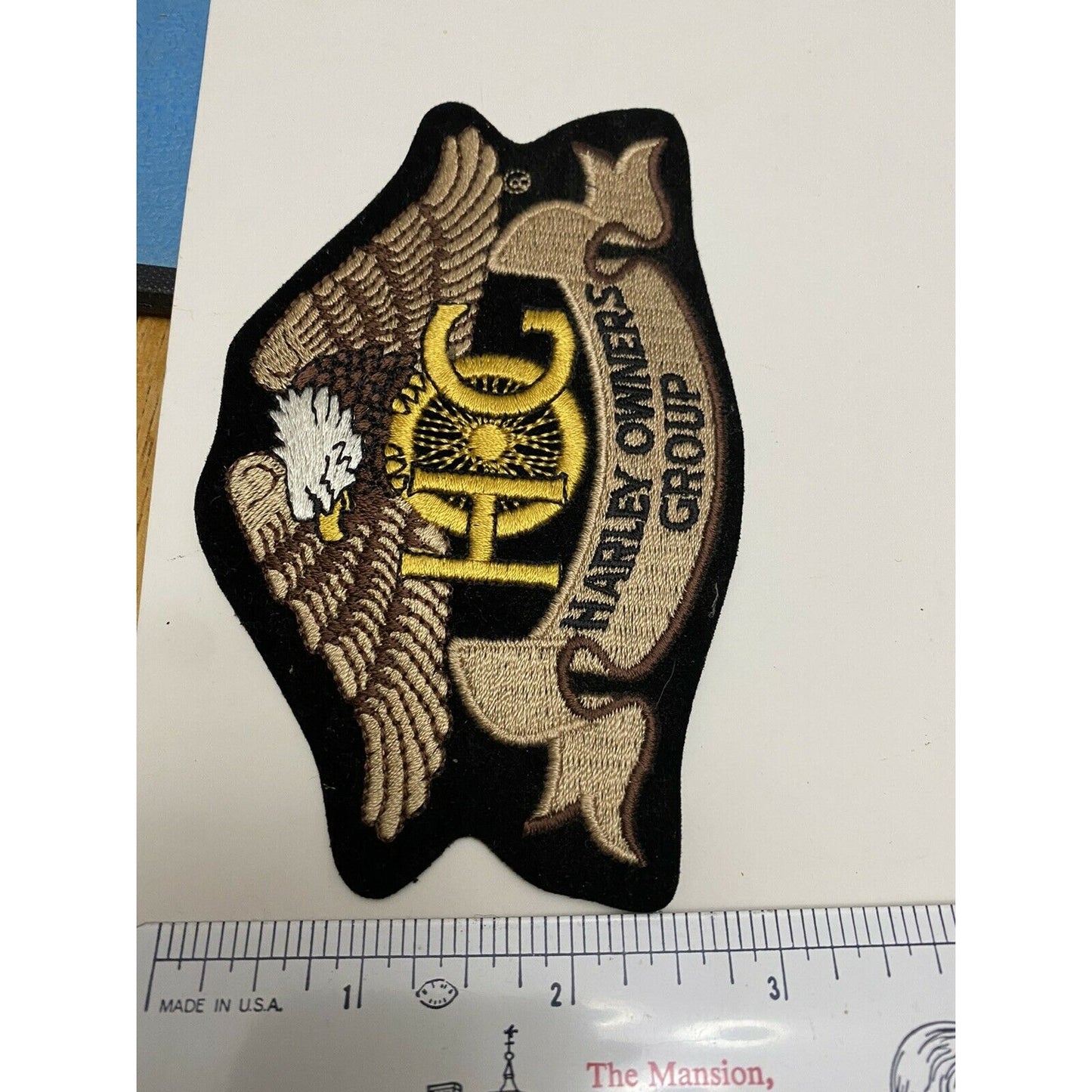 Harley Owners Group HOG Eagle Patch NEW