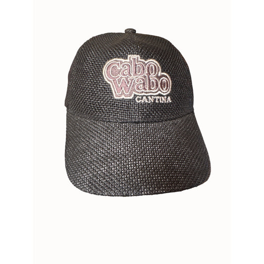 Cabo Wabo Cantina Black Mesh Baseball Cap Adj. Sammy Hagar