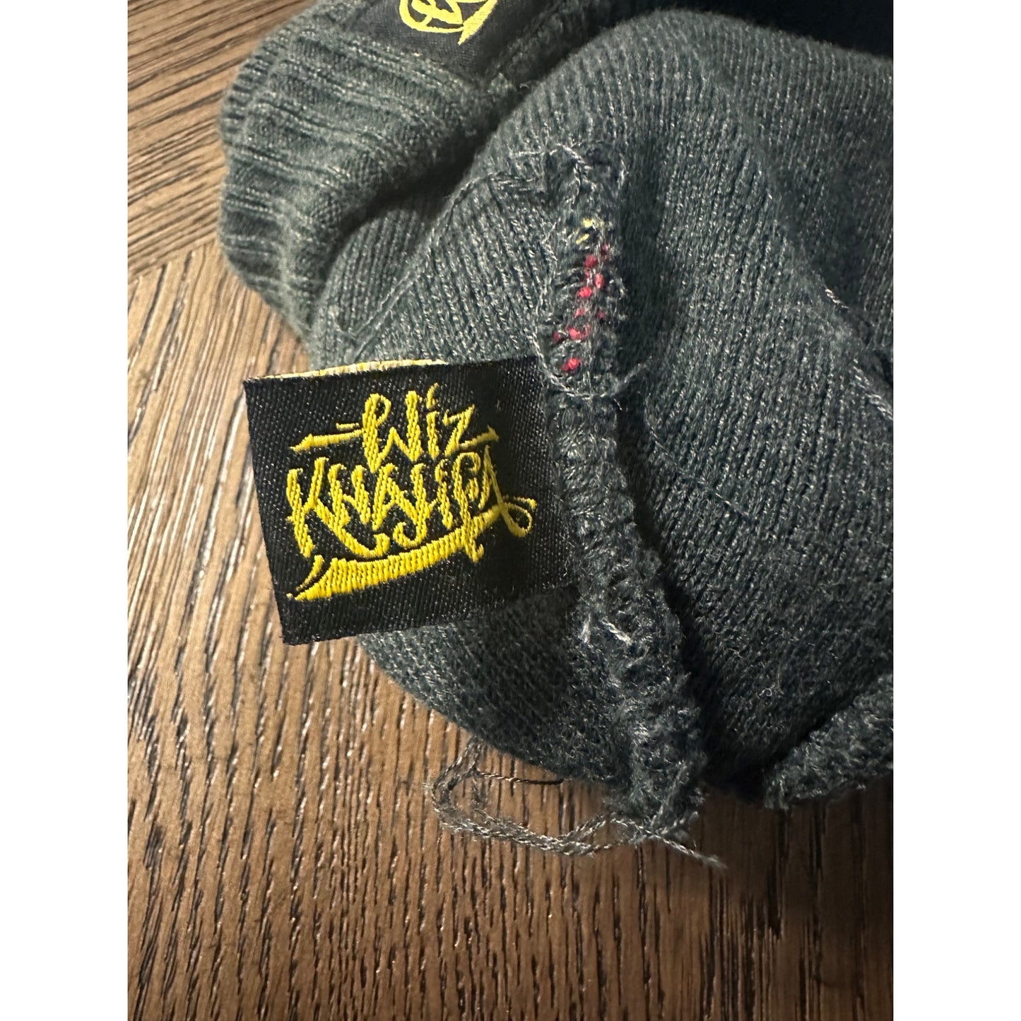 Wiz Khalifa Signature Pom Pom Beanie Hat Black/Red/Yellow One Size Acrylic Winter Cap