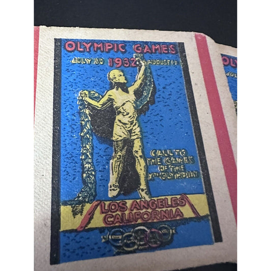 July 1932 Olympic Games Los Angeles California 3 coasters