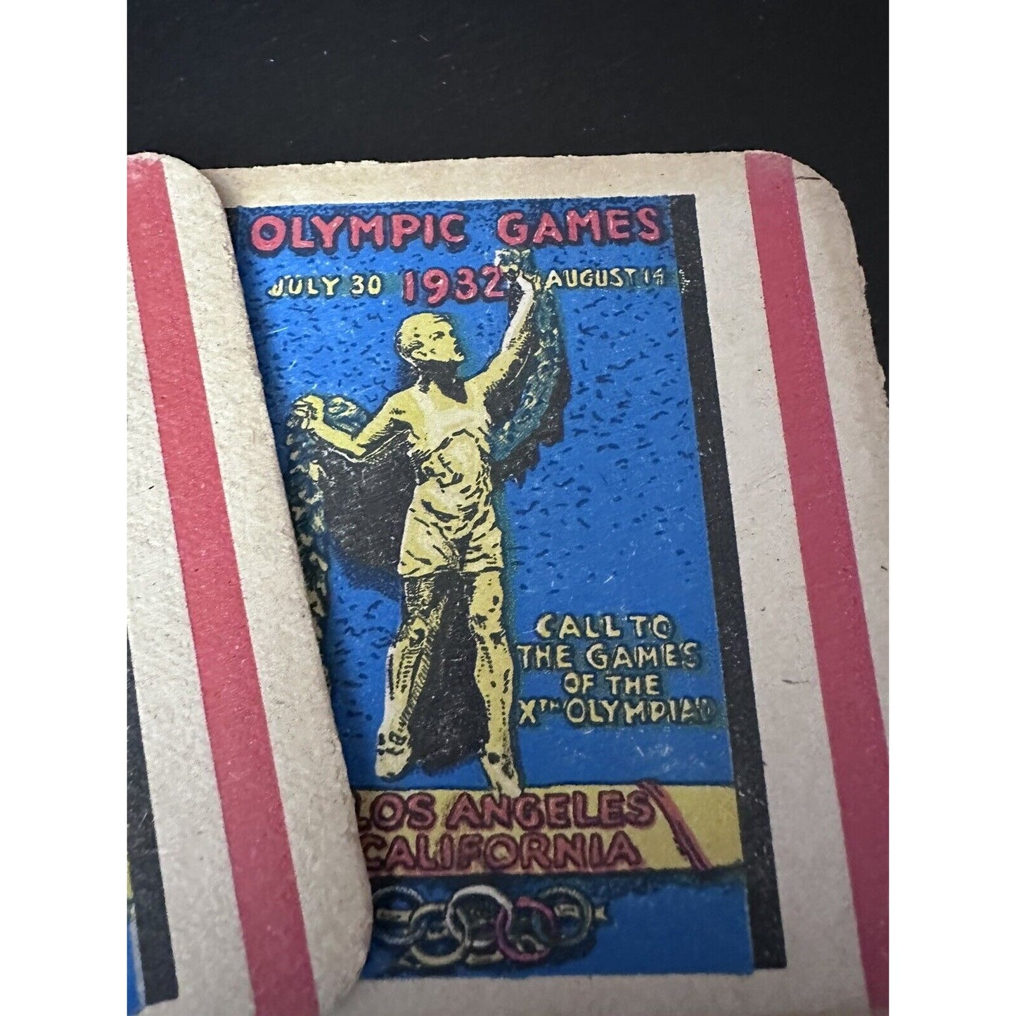 July 1932 Olympic Games Los Angeles California 3 coasters