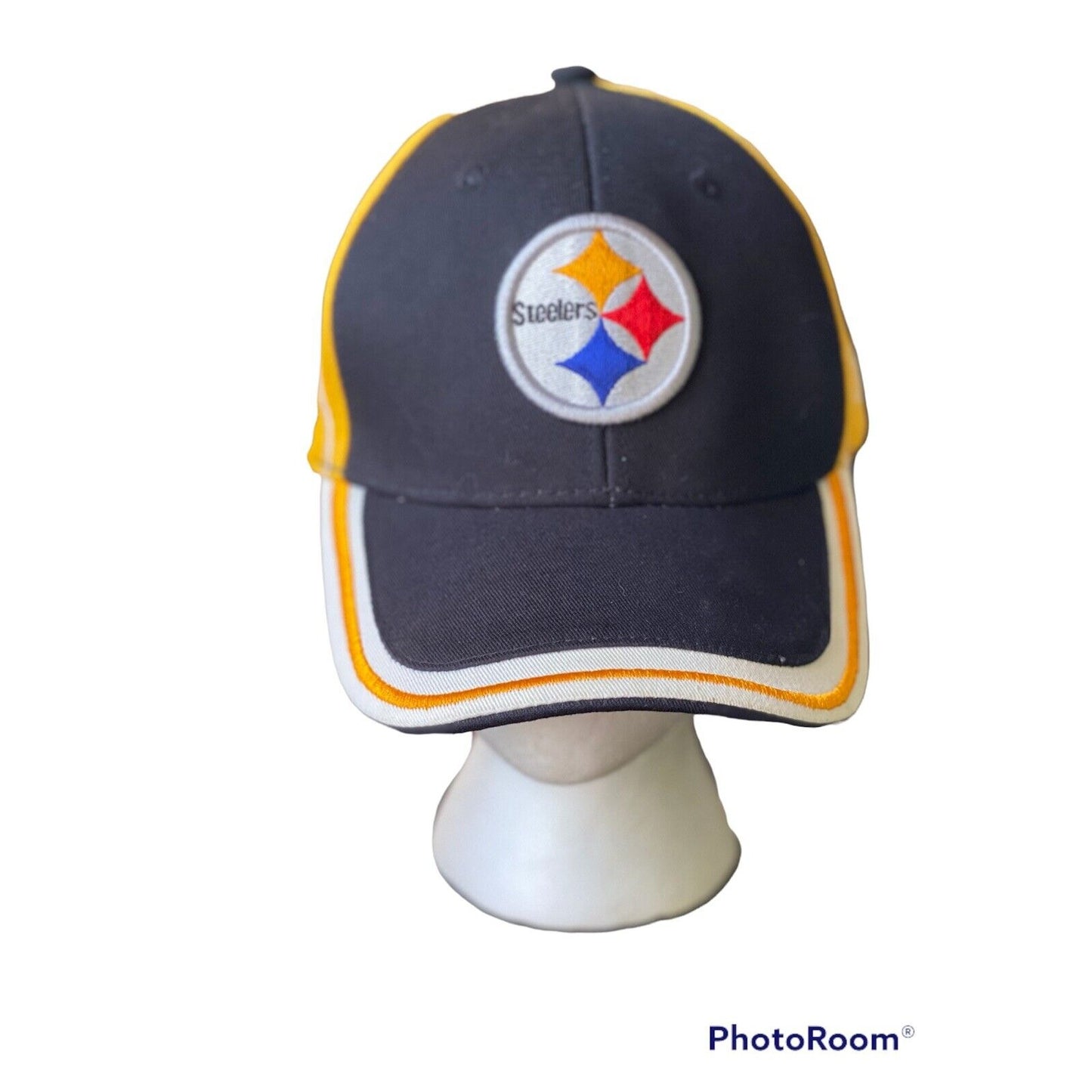 Pittsburgh Steelers  Embroidered Spellout Hat NFL Team Apparel Adjustable