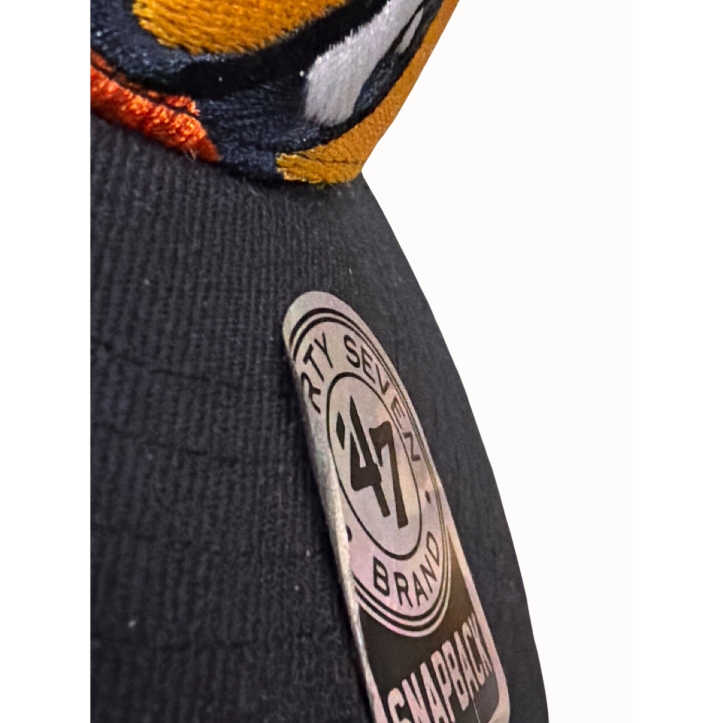 Toledo Mud Hens 47 Brand Snapback Cap MLB Team Logo Adjustable  Black