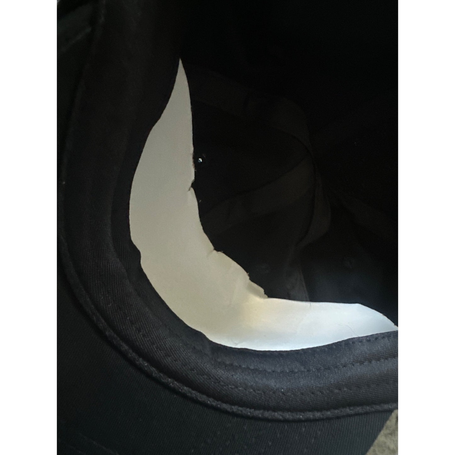 Evan Williams Bourbon Leather Logo Patch Gearmill Black Hat With Leather Strap