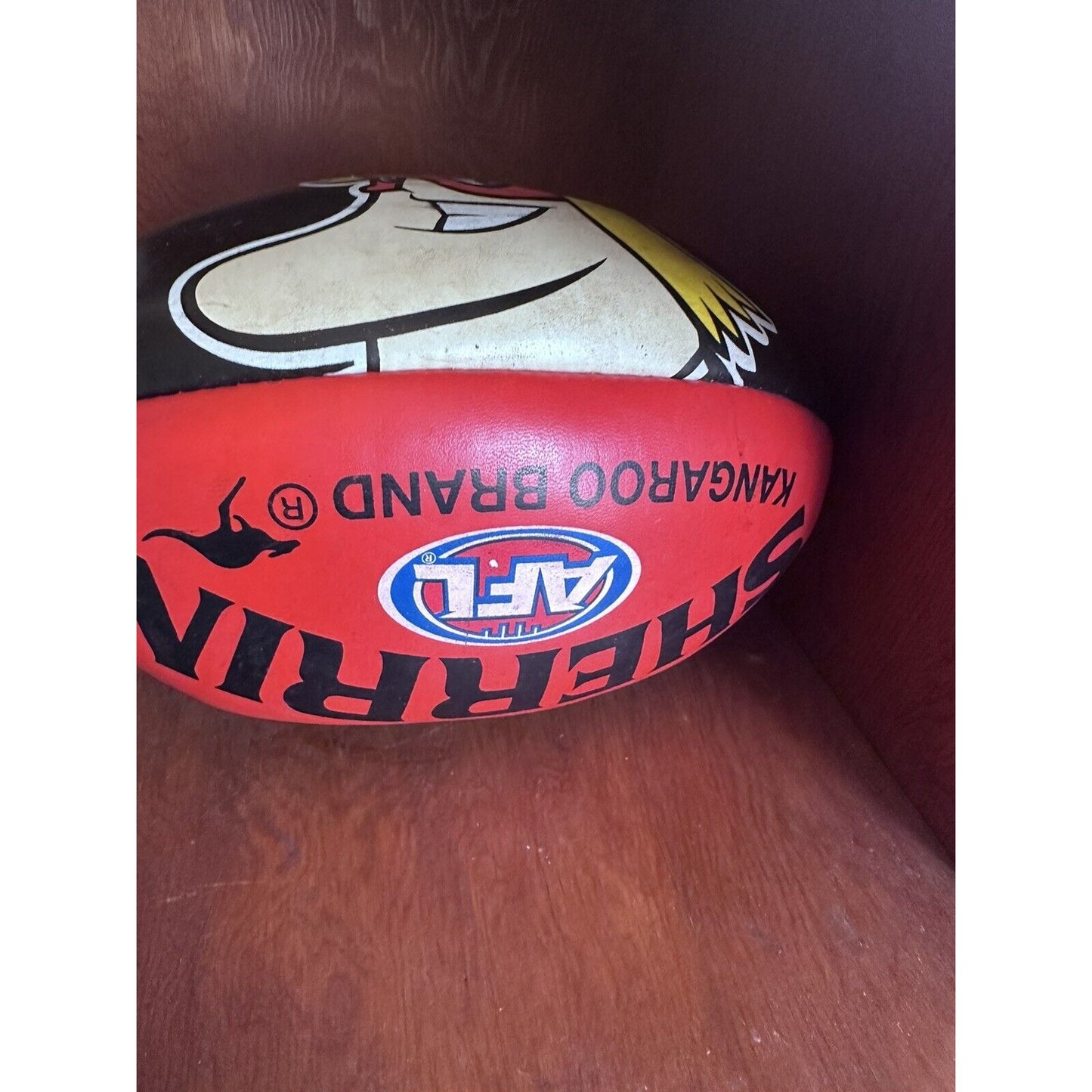 Sherrin Ruby Football Kangaroo Brand - St. K.F.C Kilda Saints