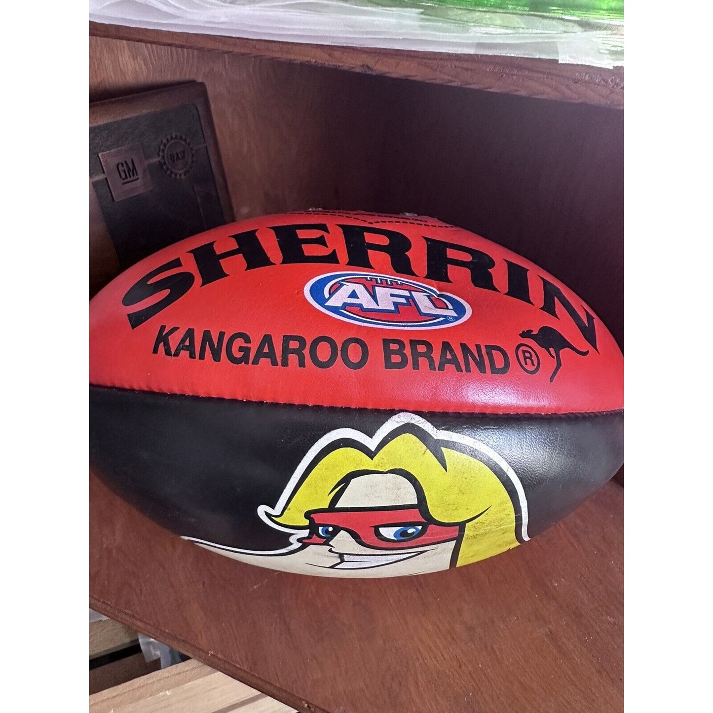 Sherrin Ruby Football Kangaroo Brand - St. K.F.C Kilda Saints