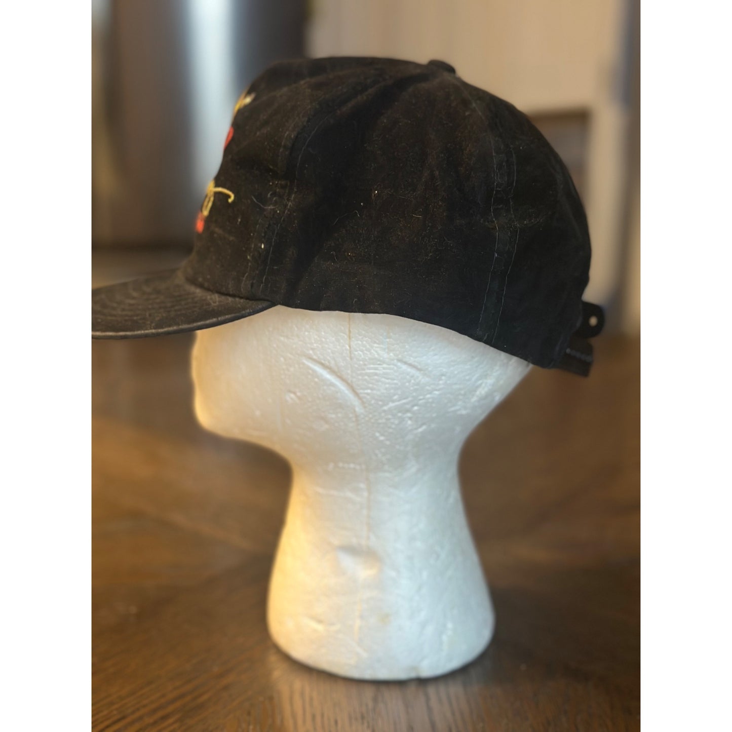 Winston Racing Team Black Adjustable Snapback Hat vintage