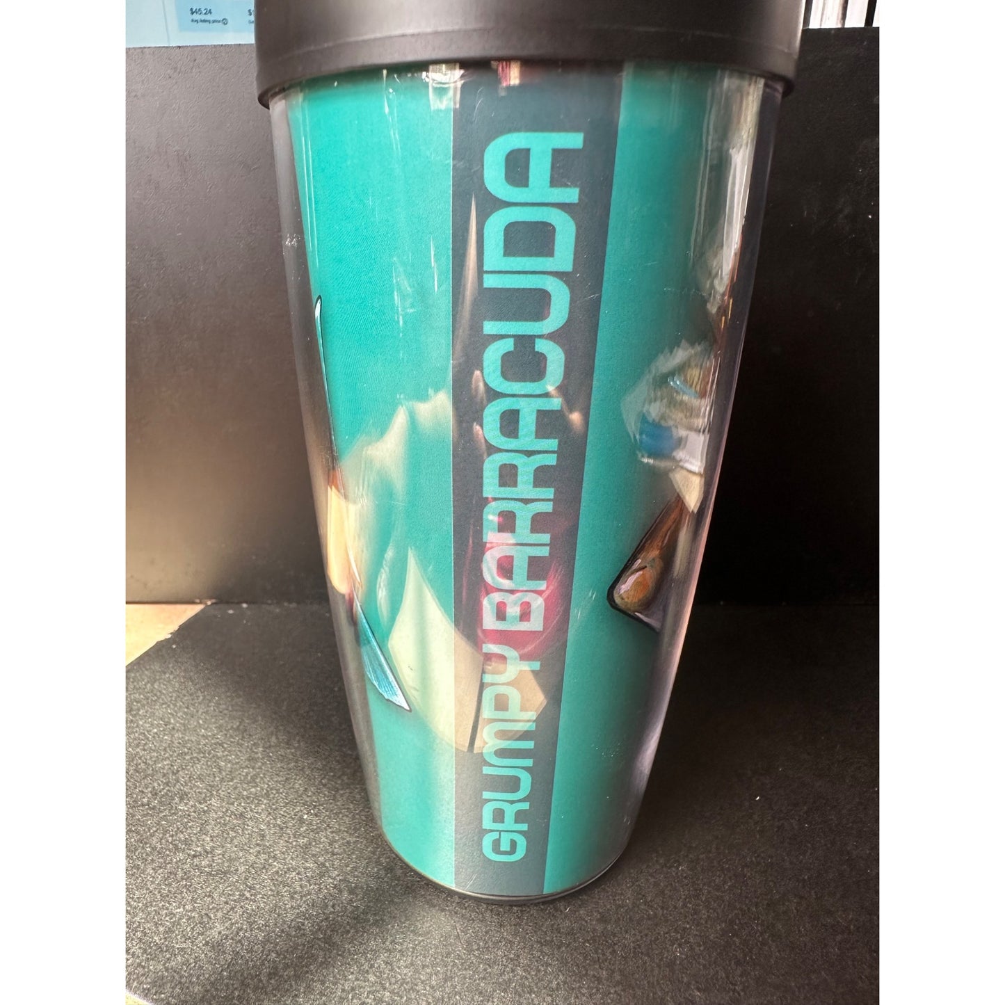 Derek DeYoung Grumpy Barracuda Travel Tumbler 16 Oz By Signature Tumblers