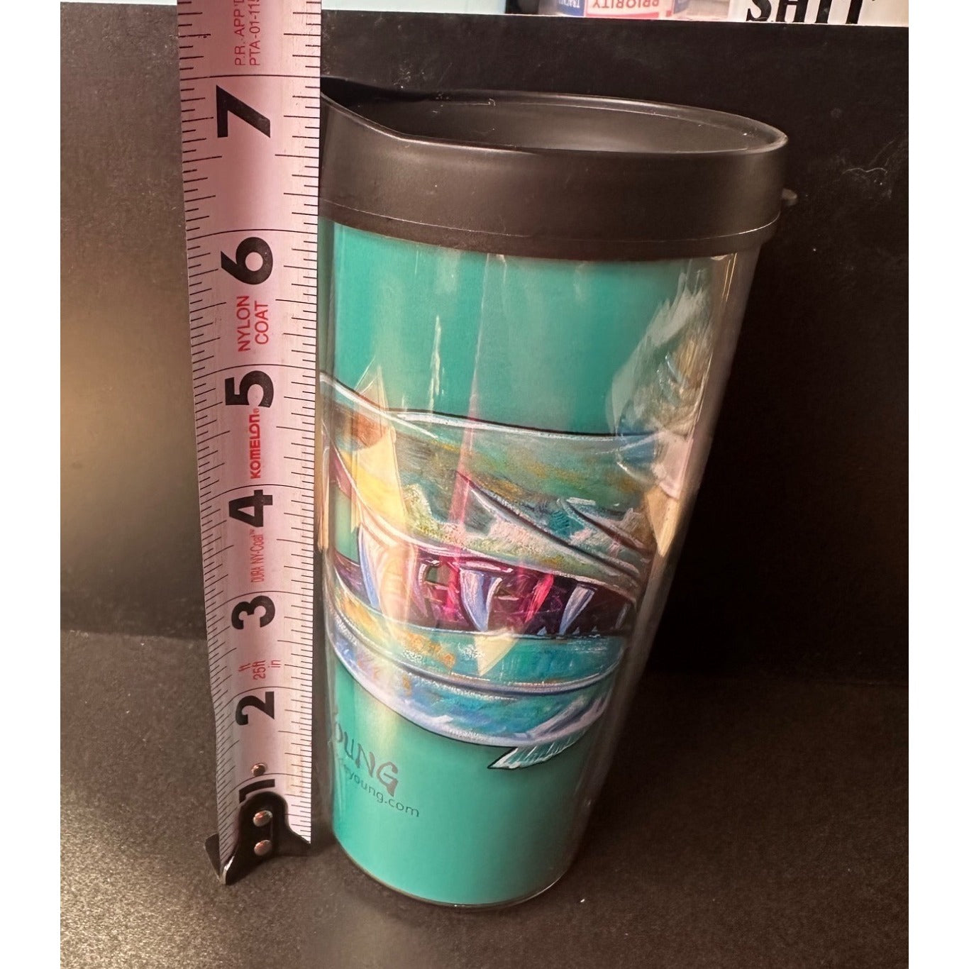 Derek DeYoung Grumpy Barracuda Travel Tumbler 16 Oz By Signature Tumblers