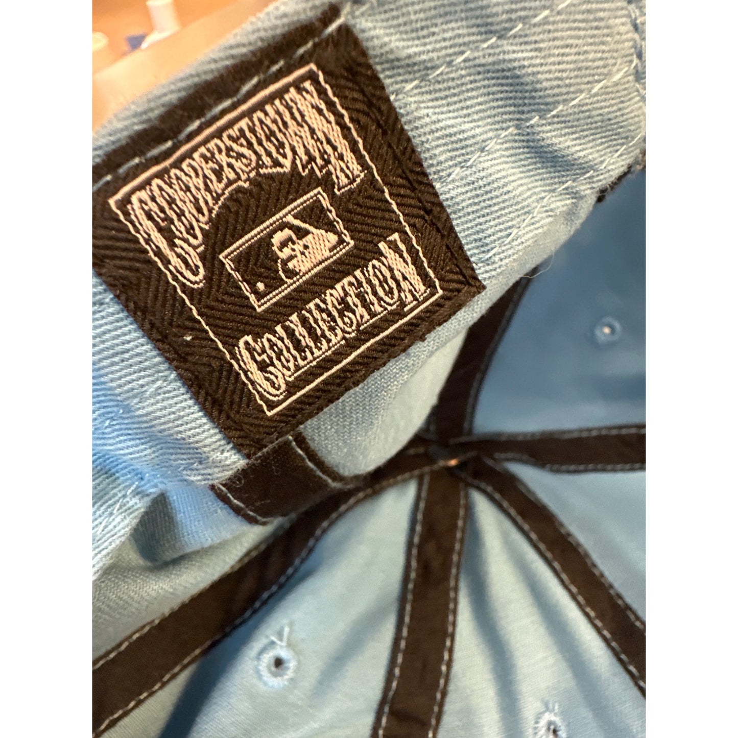 Cubs 47 Clean Up Adjustable Hat Light Blue