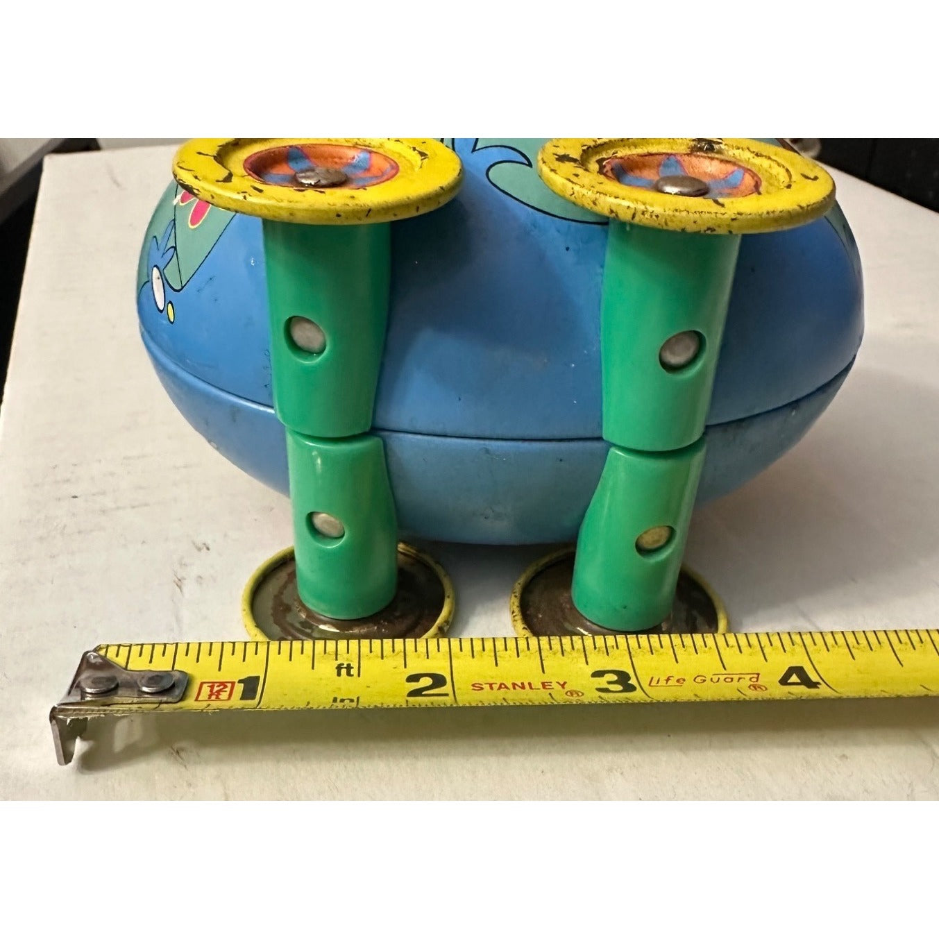 Scooby-Doo Rolling Tin Egg Toy With Wheels Cartoon Network Houston harvest