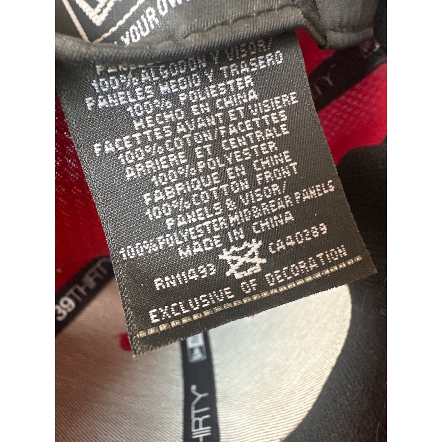 Cincinnati Reds New Era 39Thirty Flex Hat Medium-Large