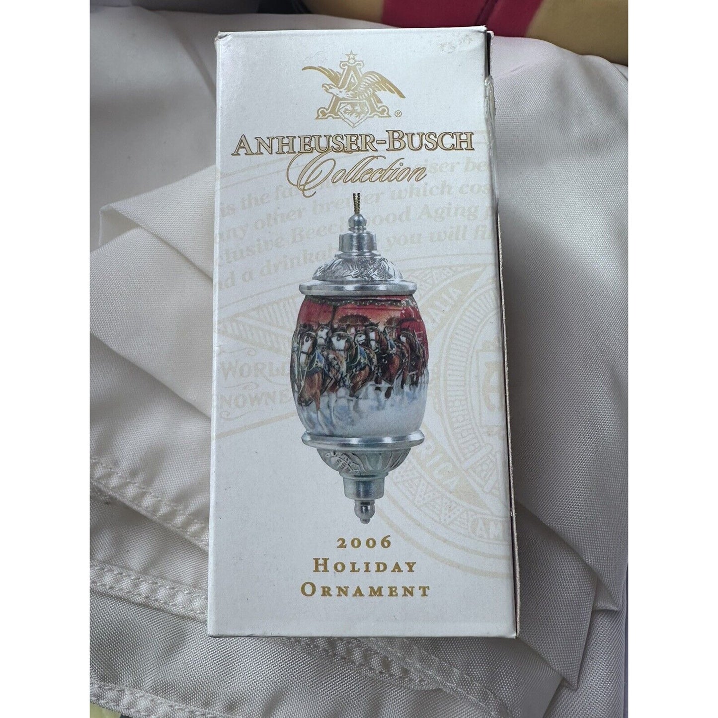 Anheuser-Busch Budweiser Clydesdales 2006 Holiday Ornament