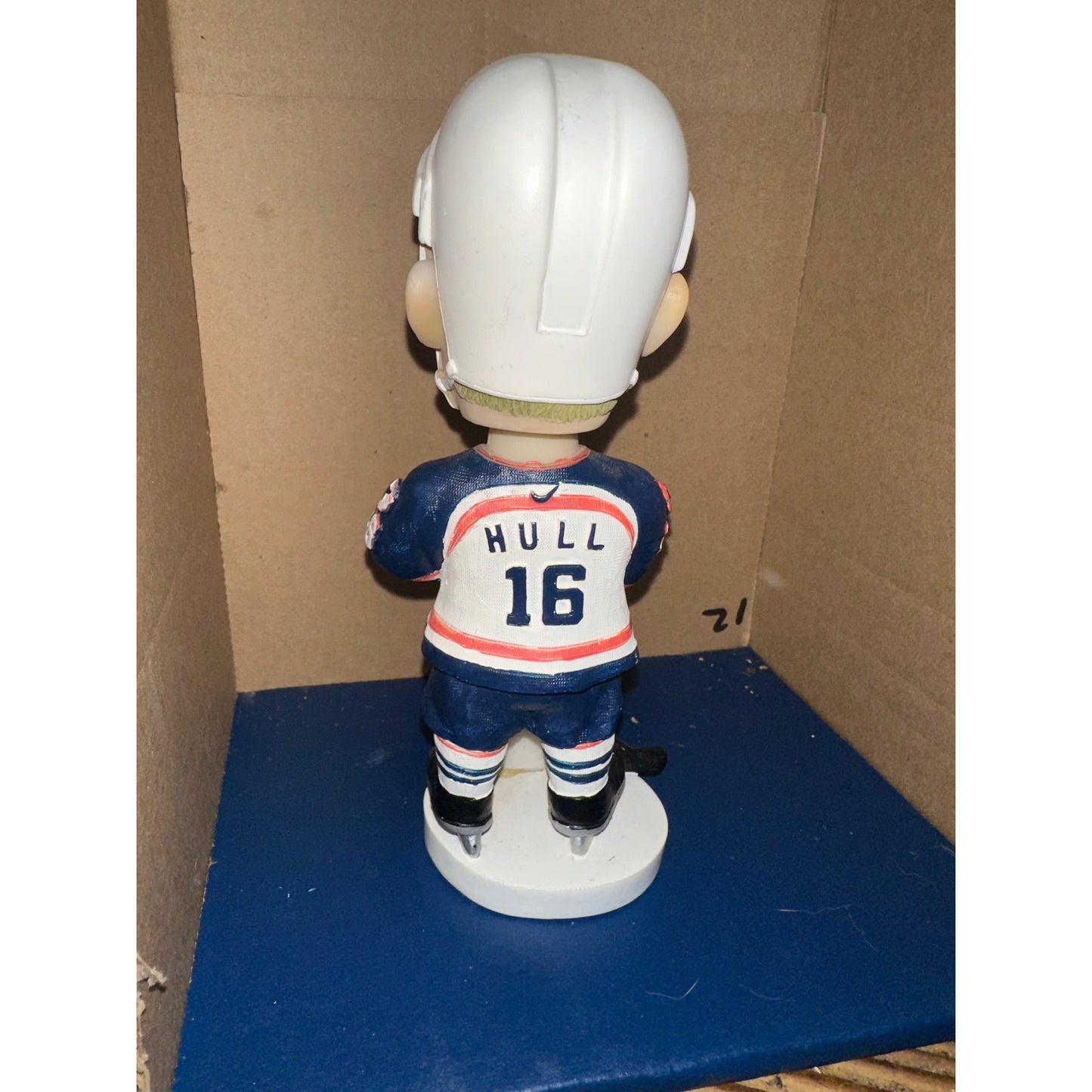 Brett Hull USA 2002 Hockey Bobblehead Figure rare