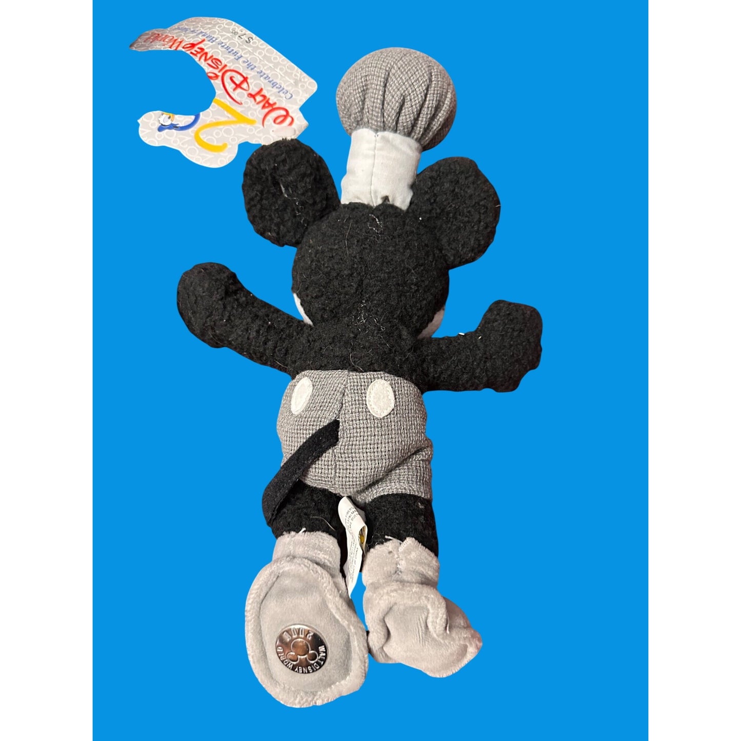 Steamboat Willie Mickey Mouse Plush Toy 9" Walt Disney World  2000