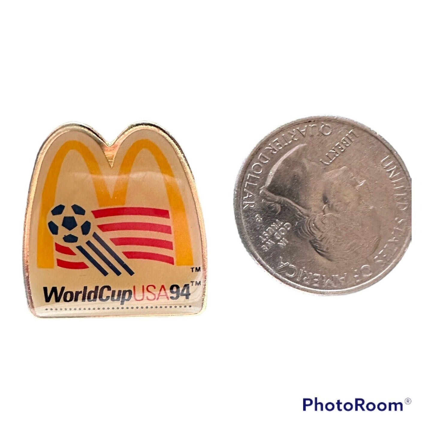 McDonald's FIFA soccer world cup 1994 USA lapel pin